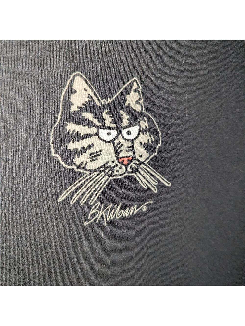 Official Kliban "Bad Cat" Graphic T-Shirt - Picture 6 of 7